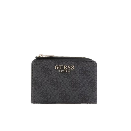 Porta carte di credito Laurel Guess SWSG8500156-Coal Logo Valigeria-it