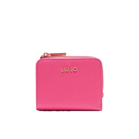 Porta carte di credito piccolo Liu Jo AA5171E008782333-Dark Pink Valigeria-it