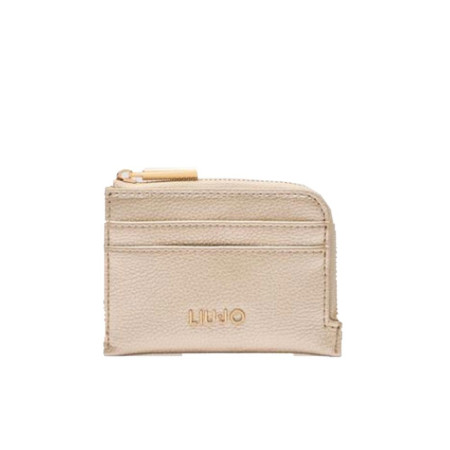 Porta carte di credito piccolo Liu Jo AA 5191E005800529-Gold Valigeria-it 
