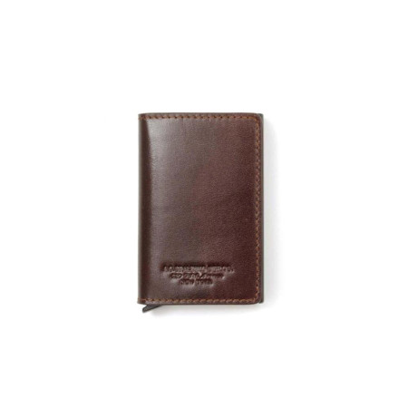 Porta Carte di Credito Slide Spalding&Bros Marrone  Valigeria.it