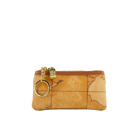 Porta Chiavi Busta con Cerniera  Alviero Martini 1^Classe Geo Classic  CW25560000010-Naturale