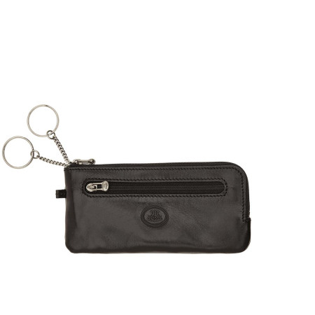 Porta Chiavi Busta The Bridge Nero Rutenio  Valigeria.it