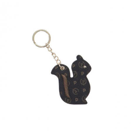 Porta Chiavi Scoiattolo Pollini Heritage Nero  Valigeria.it