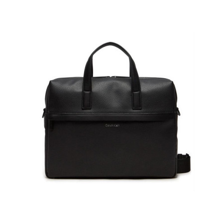 Porta Computer Due Manici con Tracolla Calvin Klein Black  Valigeria.it