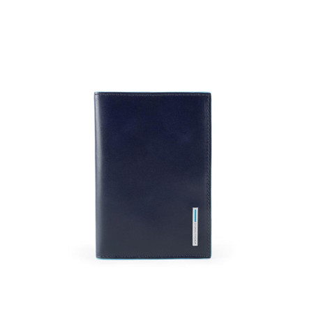 Porta Passaporto Piquadro Blue Square Blu2 PP5255B2R  Valigeria.it