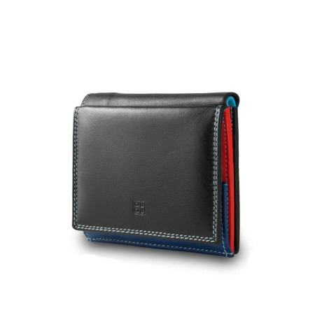 Portafoglio Donna Piccolo | Dudubags Flavio Colorful | 534216-Nero