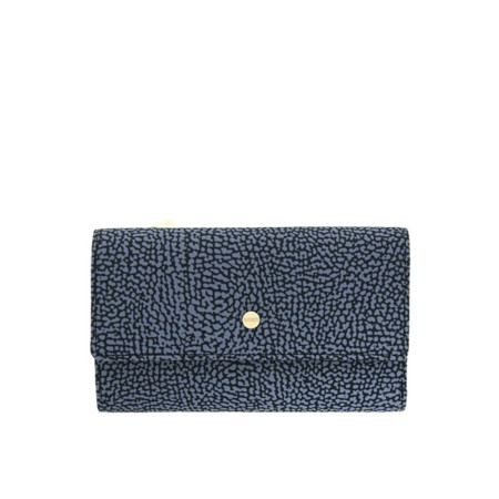 Portafoglio Donna Borbonese Blu 930115I15880  Valigeria.it