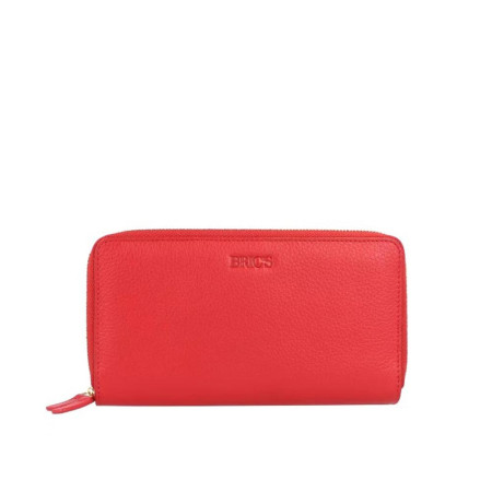 Portafoglio Donna Cerniera Doppia Bric\'s Rosso BW209456019  Valigeria.it