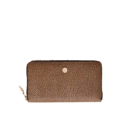 Portafoglio Donna Grande Borbonese Op NaturaleNero  Valigeria.it