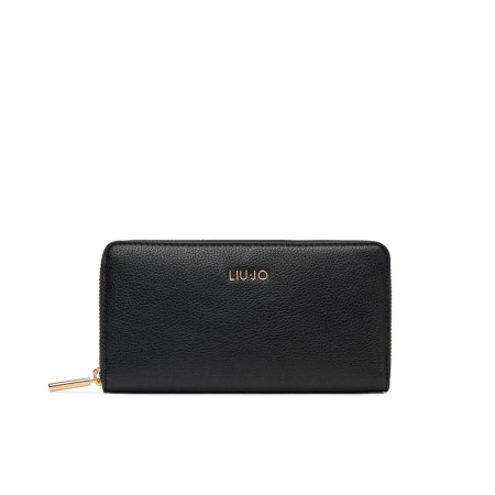 Portafoglio donna grande Liu Jo AA5155E005822222-Nero Valigeria-it
