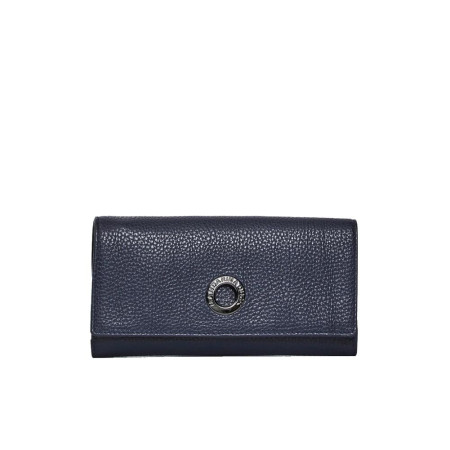 Portafoglio donna orizzontale con patta grande Mellow Mandarina Duck Dress Blue