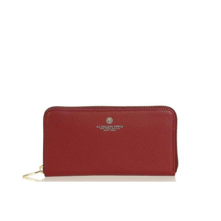 Portafoglio Donna Grande Spalding & Bros Rosso  Valigeria.it