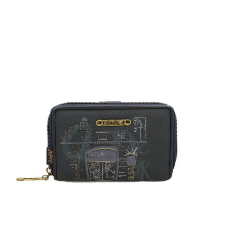 Portafoglio donna cerniera con patta Medio Anekke Boutique Multicolor