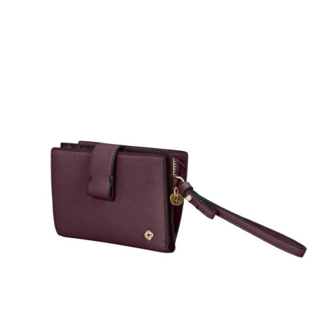 Portafoglio Donna Medio Hourly Slh Samsonite Eggplant  Valigeria.it