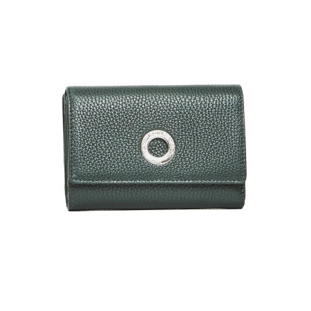 Portafoglio donna orizzontale con patta medio Mandarina Duck Mellow Pine Green