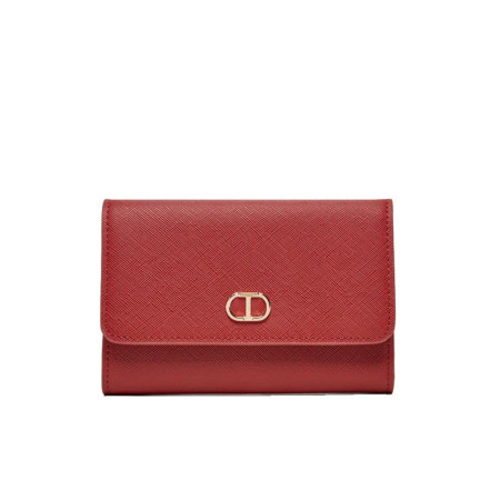 Portafoglio Donna Medio Twinset Rosso Veneziano  Valigeria.it