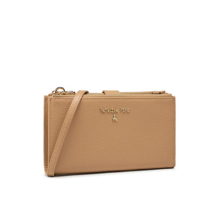Portafoglio Donna Patrizia Pepe Pompei Beige  Valigeria.it