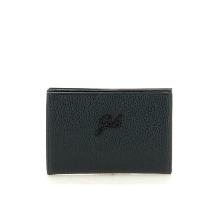 Portafoglio donna cerniera con patta piccolo Bull black Gabs Gmoney Abete