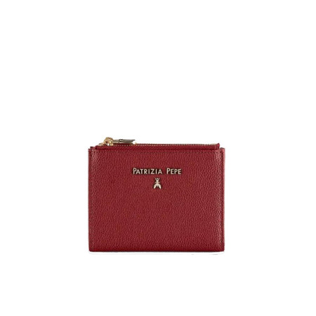 Portafoglio donna piccolo Patrizia Pepe CQ8732L001R845-Clash Red Valigeria-it 