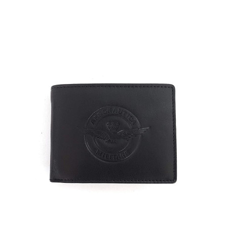 Portafoglio Uomo Aeronautica Militare Nero  Valigeria.it