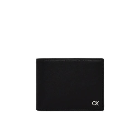 Portafoglio Uomo Orizzontale con Patta Calvin Klein Nero  Valigeria.it