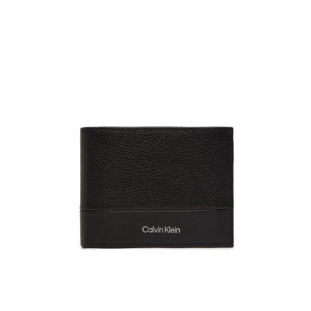 Portafoglio Uomo Orizzontale con Patta Calvin Klein Nero  Valigeria.it