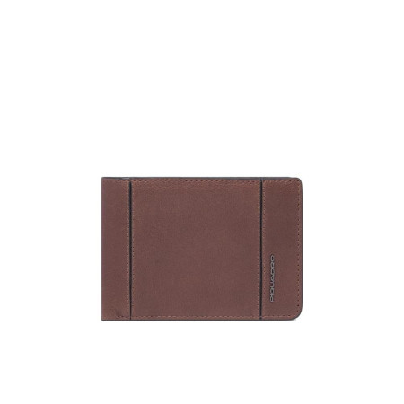 Portafoglio Uomo Orizzontale Cronus Piquadro PU1392S134R-Marrone Valigeria-it