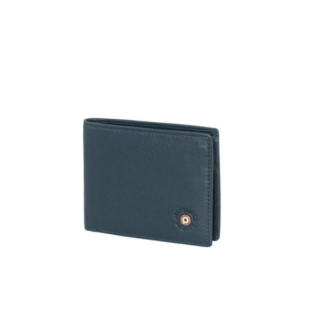 Portafoglio Uomo Piccolo Plate Aeronautica Militare Blu  Valigeria.it