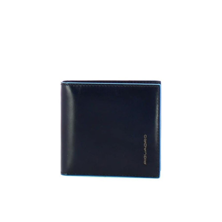 Portafoglio uomo porta dollari Piquadro Blue Square Blu2