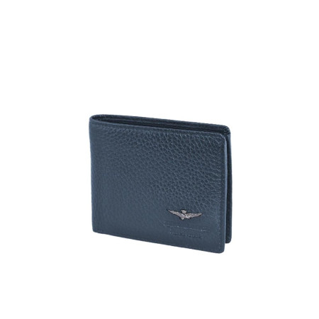 Portafoglio uomo quadrato Soft Aeronautica Militare AM180-Blu Valigeria-it