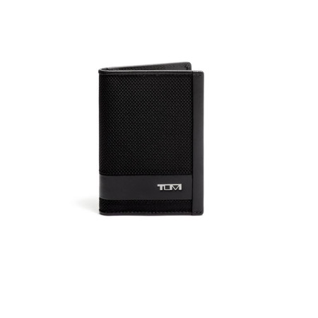 Portafoglio uomo verticale con porta documenti Tumi Alpha Slg Black