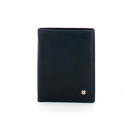 portafoglio verticale nero