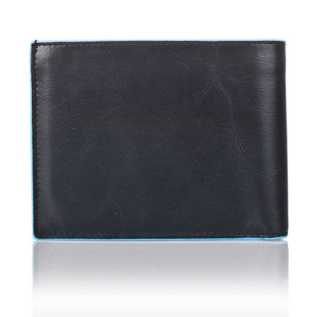 Portafoglio Uomo 12 comparti porta carte | Piquadro Blue Square | PU1241B2-Nero