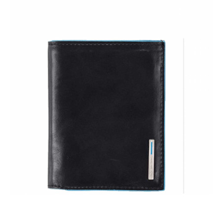 Portafoglio Uomo Piquadro | verticale | Pelle | Blue Square | PU1740B2-Nero