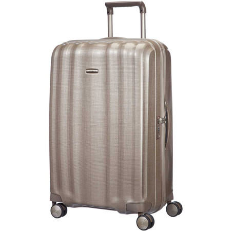 Trolley Grande Samsonite | Linea Lite Cube | 4 ruote | 33V006-ivory gold (valigeria)