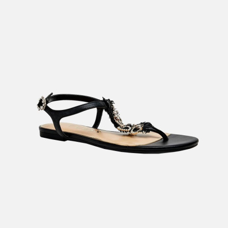 Scarpa donna infradito Guess Texx Black