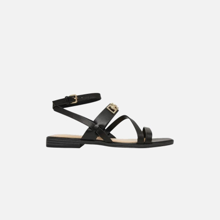 Scarpa donna sandalo basso Guess Rula Black