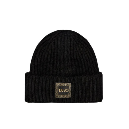 Set Gift Box Donna Cappelle+Sciarpa Beanie Liu Jo Nero  Valigeria.it
