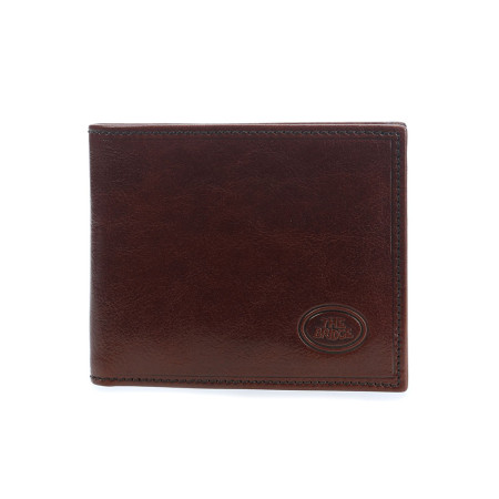 Portafoglio Uomo in Pelle Lucida | The Bridge Story Uomo | 01430701-Marrone