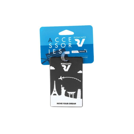Travel Accessori Porta Indirizzo Roncato Valigeria Nero  Valigeria.it