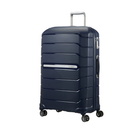 Trolley Grande 75 Cm Spinner 4 Ruote Espandibile | Samsonite Flux | CB0003-Navy Blue