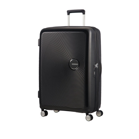 Trolley Grande 77 Cm Spinner 4 Ruote Espandibile | American Tourister Soundbox | 32G003-Bass Black