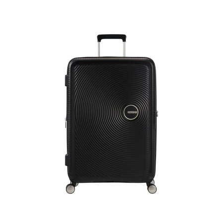 Trolley Medio 67 Cm Spinner 4 Ruote Espandibile | American Tourister Soundbox | 32G002-Bass Black