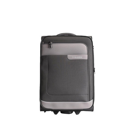 Trolley morbido 67cm 2 ruote medio Viia Travelite 09280804-Antracite Valigeria-it