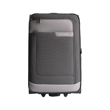 Trolley morbido 77cm 2 ruote grande Viia Travelite 09280904-Antracite Valigeria-it