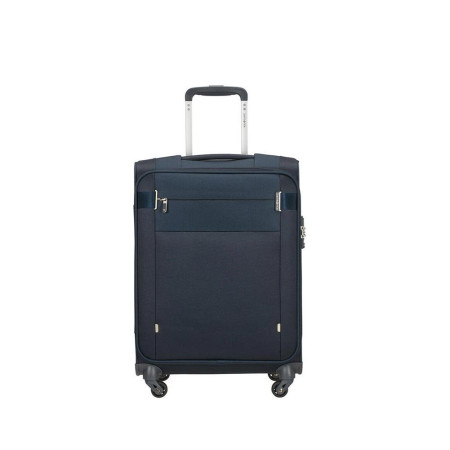 Trolley morbido 55cm cabina 4 ruote Samsonite Citybeat Navy Blue