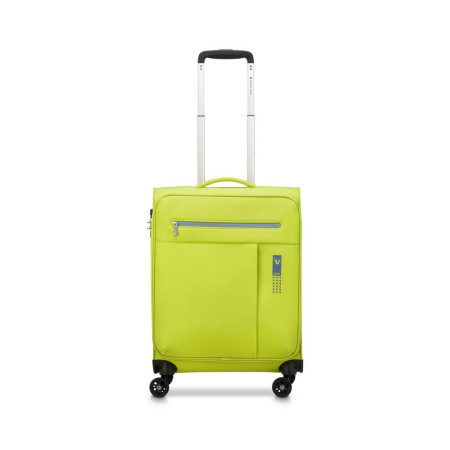 Trolley Morbido Cabina Lite Soft Roncato Valigeria 41474677-Cyber Lime Valigeria-it 