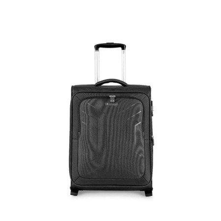 Trolley morbido 55cm 2 ruote cabina espandibile Roncato Ciak Hexa Soft Nero