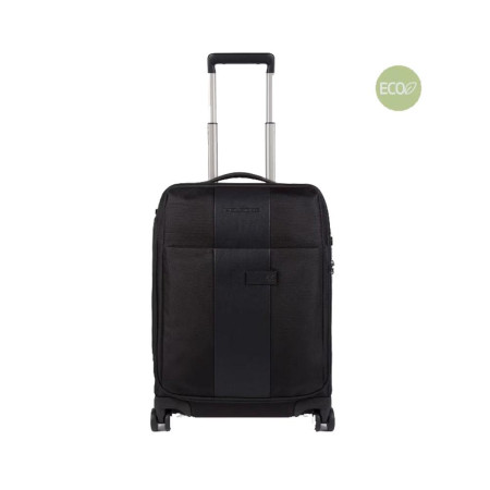 Trolley Morbido Cabina Ultra Slim Brief2 Piquadro Nero  Valigeria.it