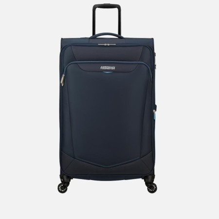 Trolley morbido 80cm 4 ruote maxi espandibile American Tourister Summerride Navy